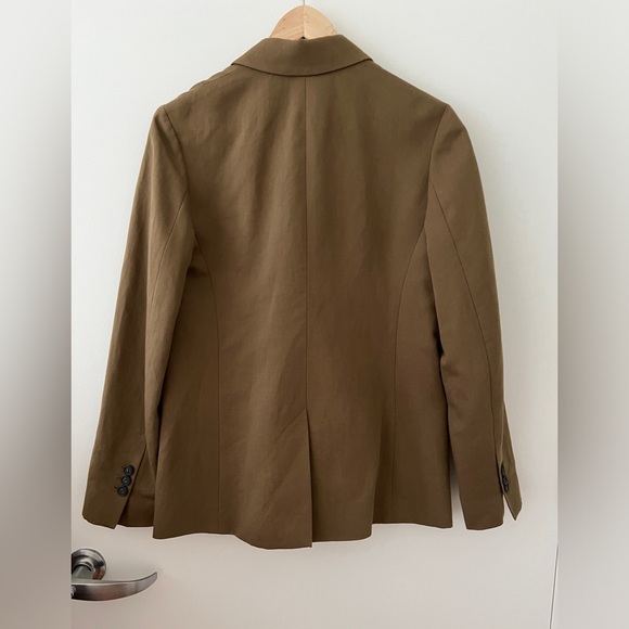 Vince textured double breasted blazer - Picture 2 of 4